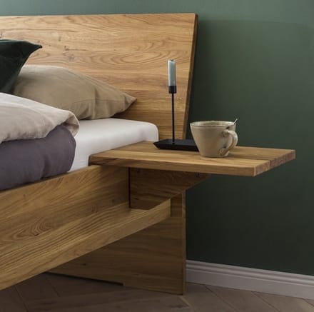 Bed Box Holland BB-Line Zwevend tafeltje natuur geolied