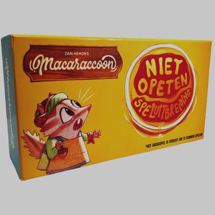 Macaraccoon - Niet Opeten Speluitbreiding