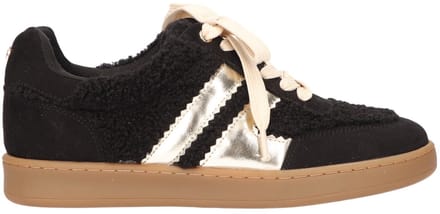 La Strada Sneaker Zwart Teddy - Damesschoenen - Maat - 38