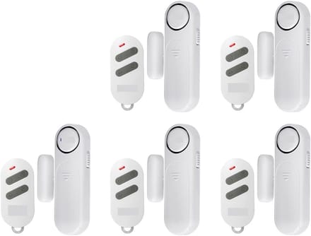 Deur Raam Sensor - Alarm Systeem - Huis Beveiligen - Draadloze Detectie - 300ft Bereik - Wit