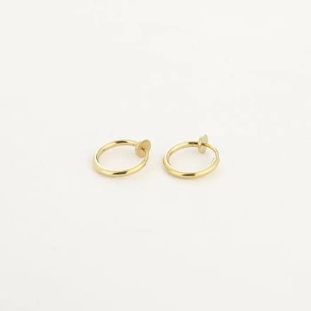 Bijoutheek Oorringen Clips Goud Goud