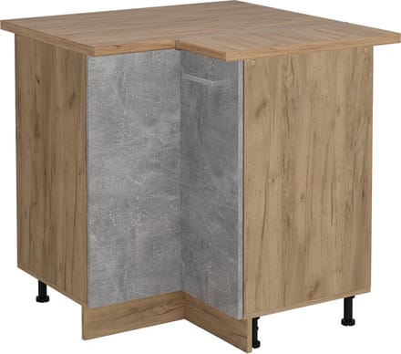 Vicco R-Line Hoekkast – 75.6 cm, WB Eik Beton