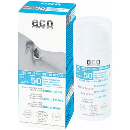 Eco Cosmetics Zonnecreme Zonder Parfum SPF 50
