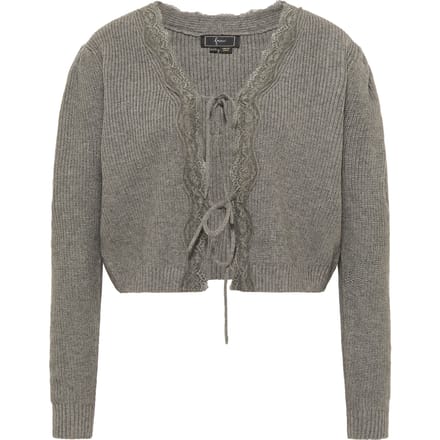 Faina Vest Dames grijs melange
