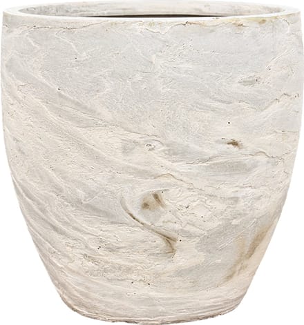 Baq Plantenbak Crème-Beige D 44 cm H 44 Opening 38 cm