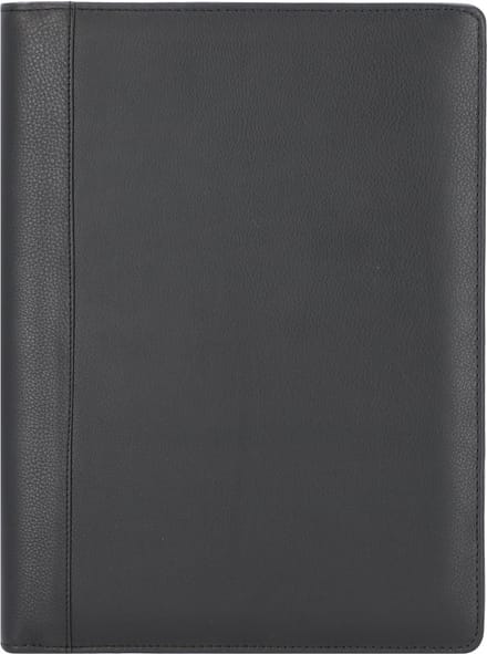 Alassio schrijfmap - CATANA - A4 - nappa leer - zwart - JU-30055