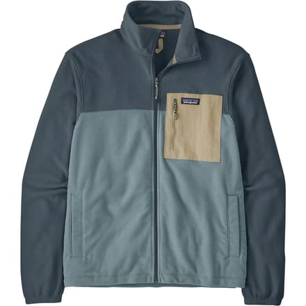 Patagonia Micro D Patch Pocket Jas blauw
