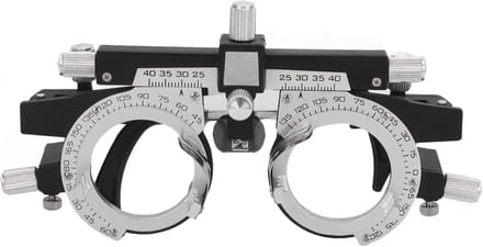 Optisch proefkader - optometrisch kader - oogbescherming - opticiens