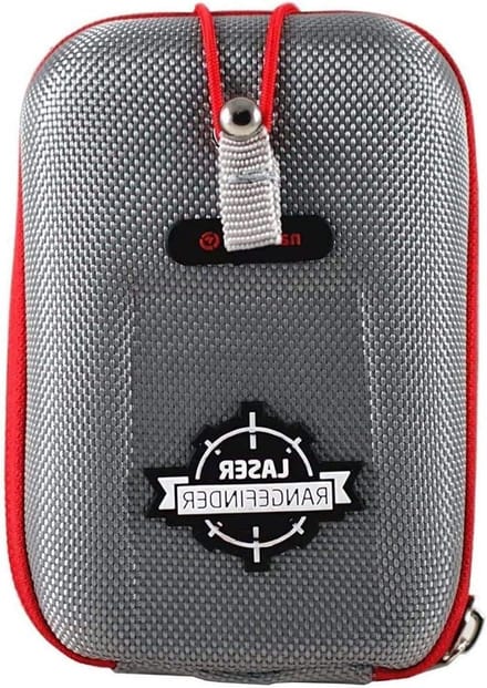 Afstandsmeter Koffer - Rangefinder Hoes - Golf Bescherming - Waterdicht Schokbestendig - 2 Compartimenten - Grijs