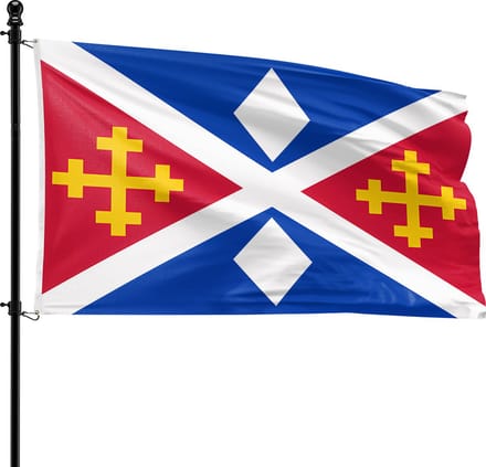 VlagDirect - Echt-Susteren vlag - Gemeente Echt-Susteren vlag - 90 x 150 cm.