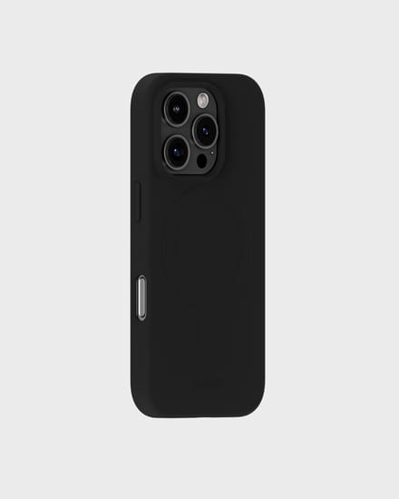 Holdit Soft geschikt voor MagSafe Case geschikt voor iPhone 16 Pro - Black