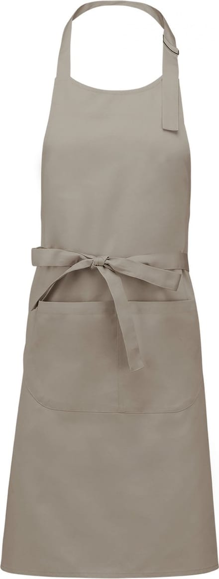 Kariban Schort van Polykatoen met zak K890 - Beige - One size