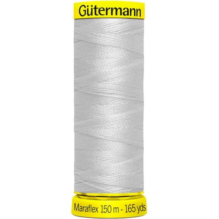 Gütermann Maraflex, No. 120, voor zeer elastische naden - 8 Zilver
