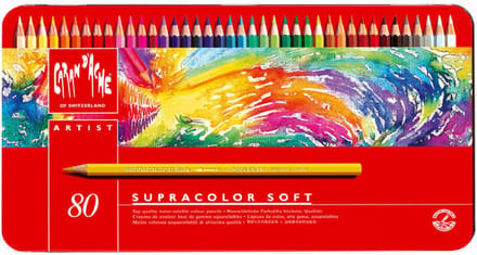 Caran d'Ache Supracolor Soft blik 80 aquarelpotloden