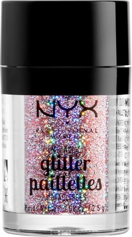 NYX Professional Makeup Metallic Glitter - Beauty Beam - Glitter - 2,5 gr
