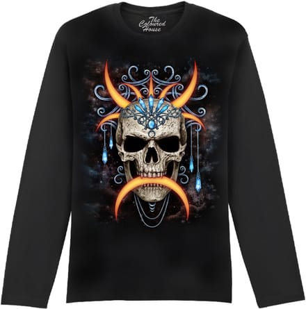 Moon Queen The Coloured House Longsleeve T-shirt S