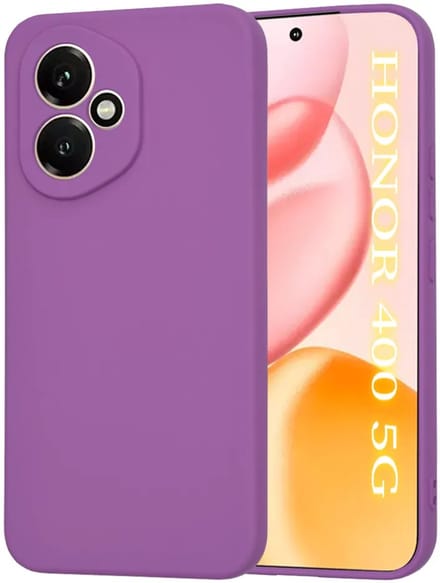 Hoesje geschikt voor HONOR 400 - Techsuit Soft Flex Silicone Back Cover - Purple