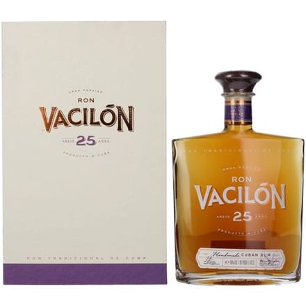 Ron Vacilón GRAN PARAÍSO Añejo 25 Años 40% Vol. 0,7l in geschenkverpakking