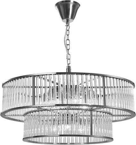 Toolight App1563-8Cp-2 Hanglamp Chroom 60X60X30Cm