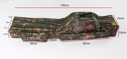 Grote Vis Tas Koffer 130 cm - Hengeltas voor Lange Hengels