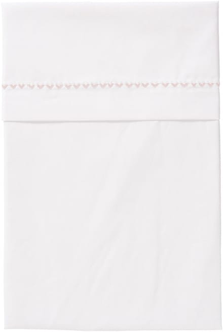 Cottonbaby hartjes wieglaken roze
