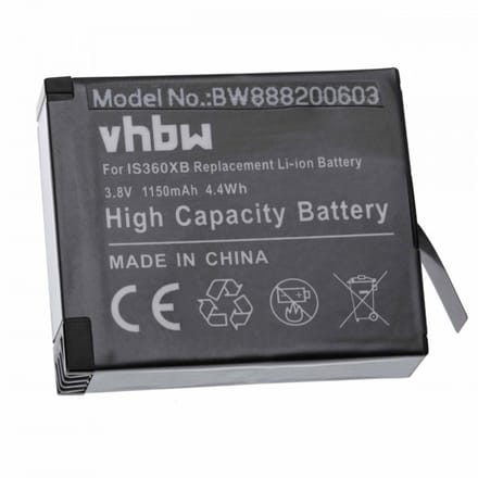 Camera accu compatibel met Insta360 ONE X - vervangt PL903135VT / 1150 mAh