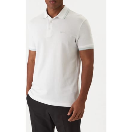 Hugo Boss poloshirt korte mouw wit