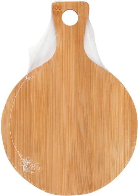Snijplank crea com d 17cm lengte 24cm bamboe | 8 stuks