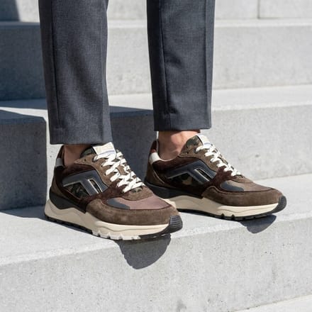 Floris van Bommel Floris van Bommel De Treener 51.02 Sneakers groen