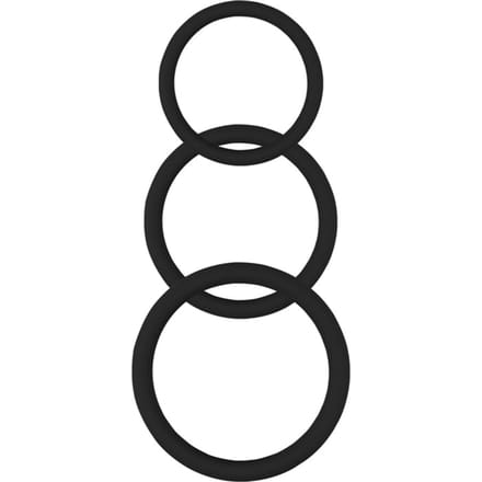 Get Lock - Magnum Force Cockringen Set - 3 stuks - Zwart