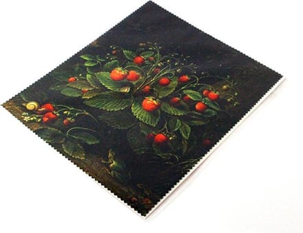 Brillendoekje, 18 x 15 cm, Aardbei, Schlesinger