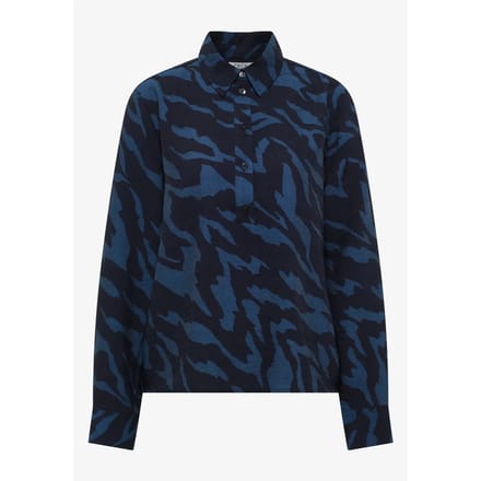 Damesblouse met lange mouwen Cecil AOP Softwave