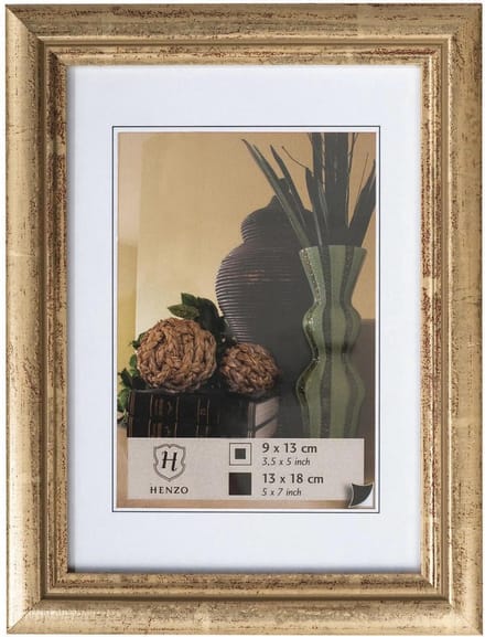 Fotolijst - Henzo - Artos - Fotomaat 15x20 cm - Goud