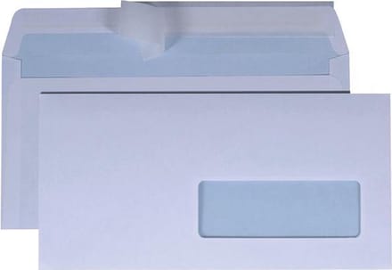 Vensterenvelop C5/6 VR ZK Wit
