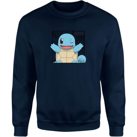 Pokémon Pokédex Squirtle #0007 Sweatshirt - Navy - XL