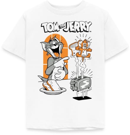 Tom En Jerry Muizen Toost T-Shirt Kinderen