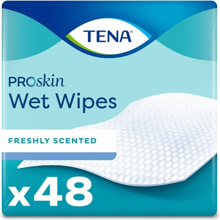 Tena Proskin WetWipes - 48st