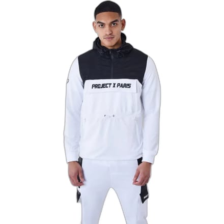 Tweekleurige windjack hoodie Project X Paris