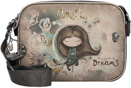 Anekke schoudertas Real 3 Compartment Crossbody Bag Multicolor veelkleurig