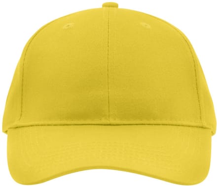 Myrtle Beach Baseball cap - geel - 6-panel - volwassenen - casual / sport pet