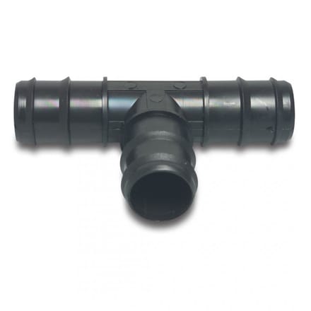 T-stuk pom zwart 32mm 1 stuk Deltafix