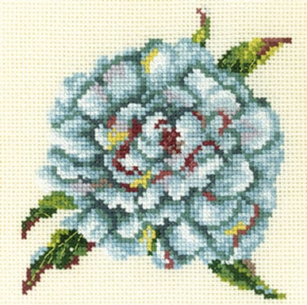 Borduurpakket - Peony White
