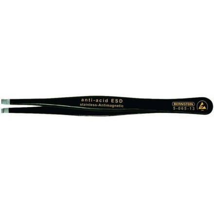 BERNSTEIN Tools for Electronics 5-065-13 SMD-pincet 50 SA-ESD Afgerond 120 mm