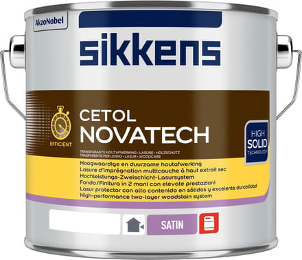 Sikkens Cetol Novatech 2,5 liter - Transparante kleur