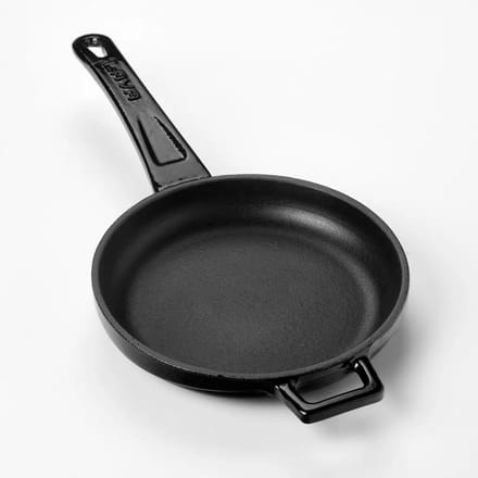 Lava Koekenpan - 16 cm - 0.4 liter - Gietijzer - Zwart