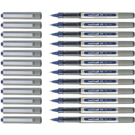 Rollerpen Uni-ball Eye eco 157E medium blauw | 12 stuks