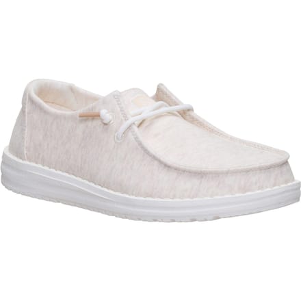 HEYDUDE Wendy Stretch Jersey Textiel Dames Oatmeal Loafers