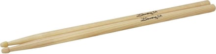 Dimavery DDS-5A Drumstokken - Hickory - Houten tip - Dikte 5a - Drumsticks - 2 Stuks Drumstick / Drumstok