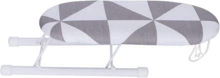 Mini strijkplank - Opvouwbaar strijkje - Details strijken - Hittebestendig oppervlak - 28x12x5 cm - Mode geruit