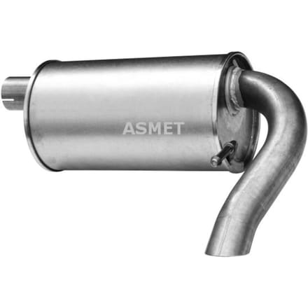 Geluiddemper achter ASMET 07.174
